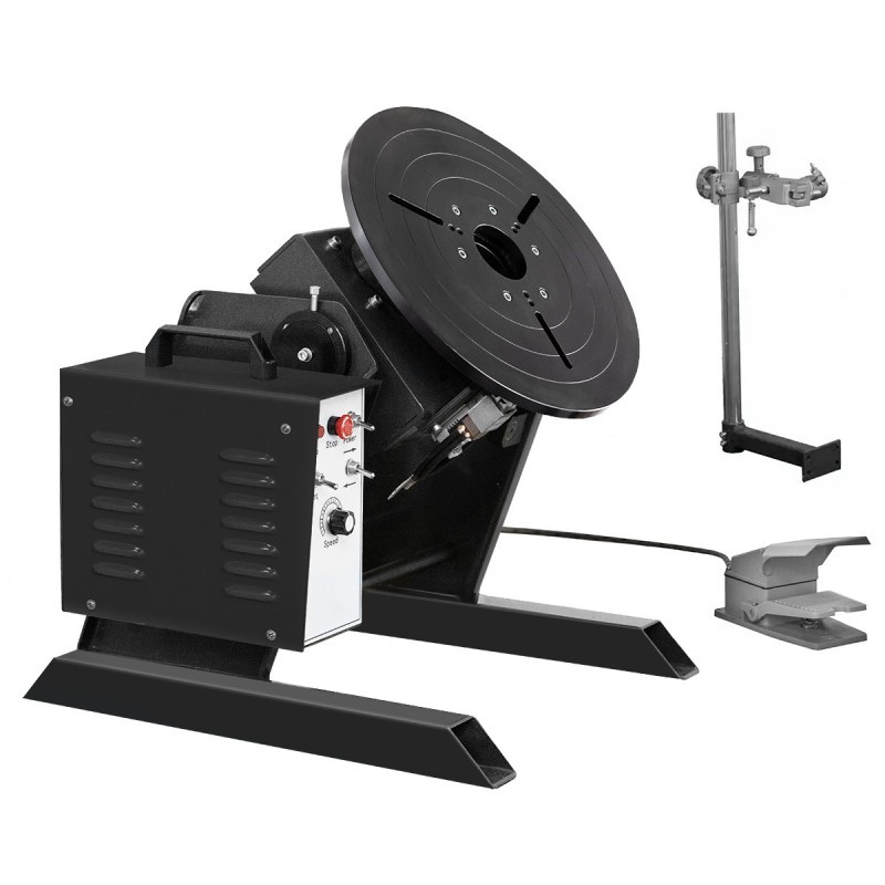 How does a welding positioner work?
