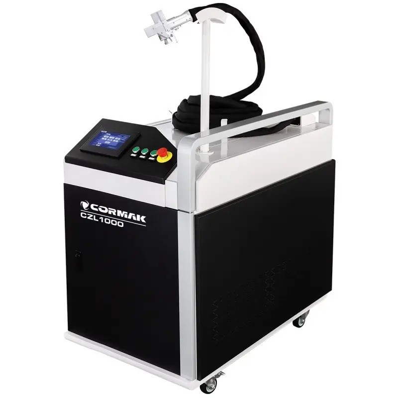 What does laser cleaning of wood involve?