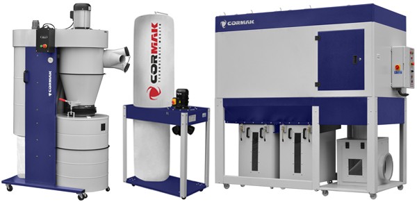 Dust, Chip and Shaving Extractors