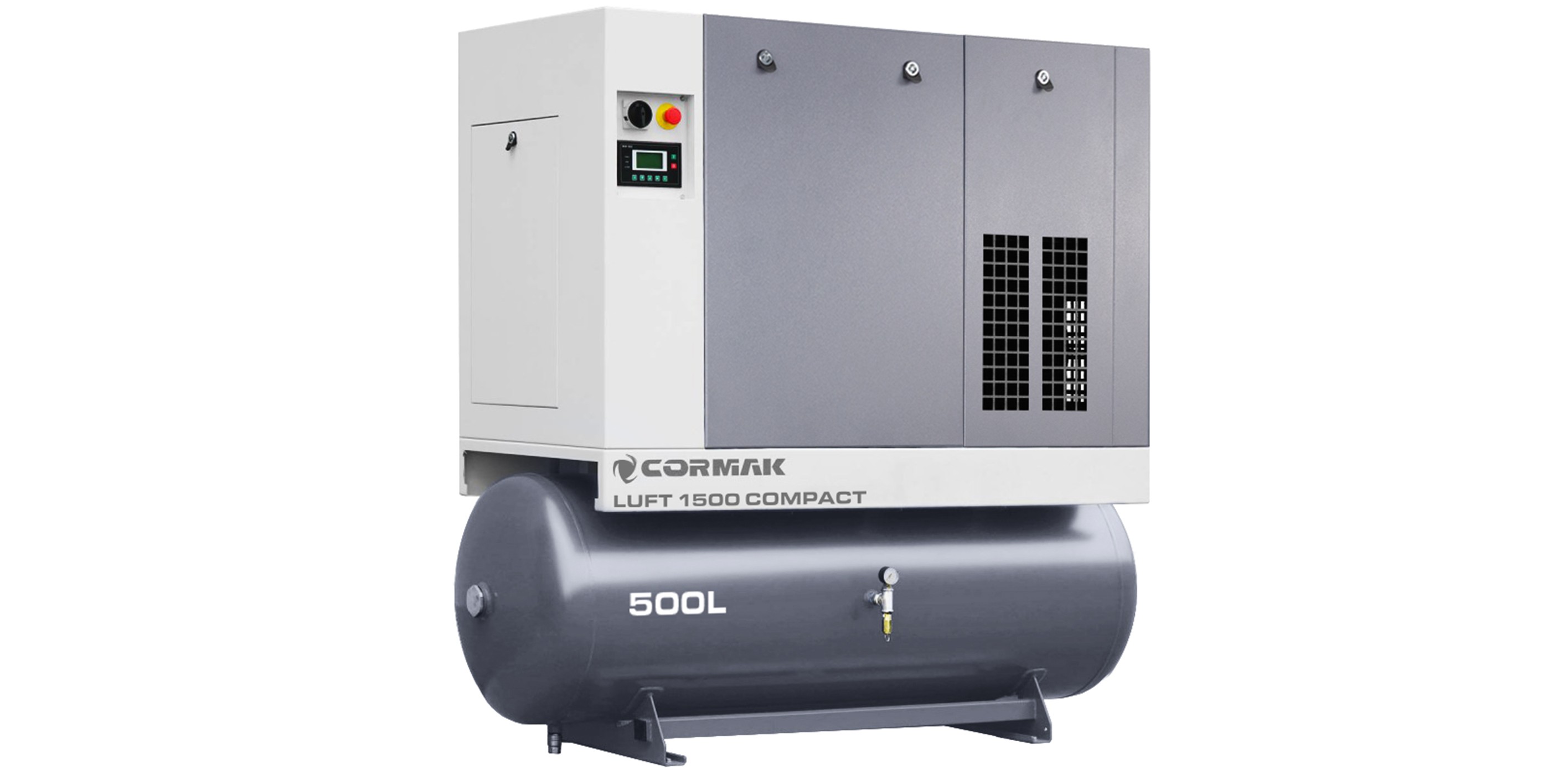 Horizontal Receiver-Mounted Screw Compressors